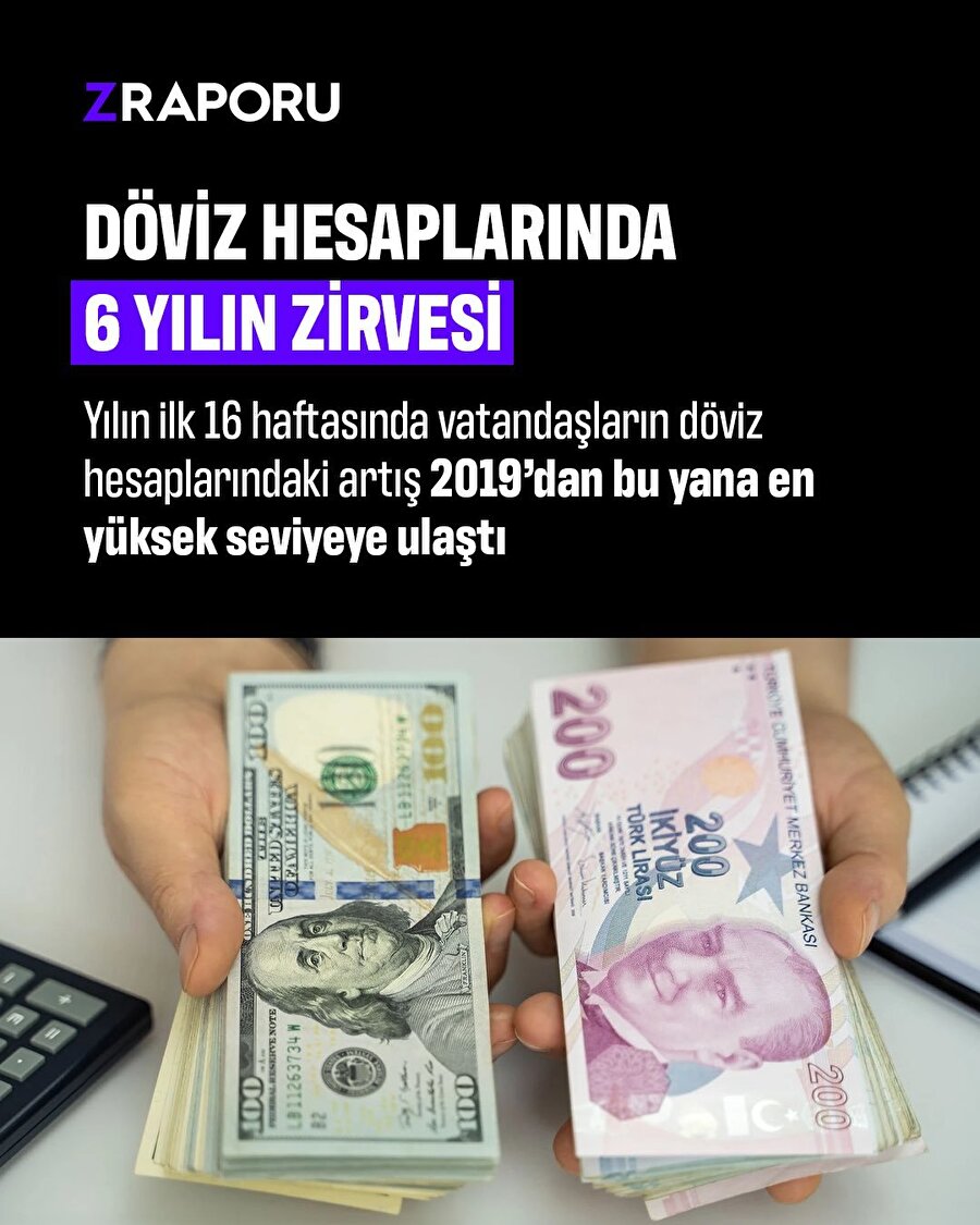 Dolarizasyon 6 yılın zirvesine geldi