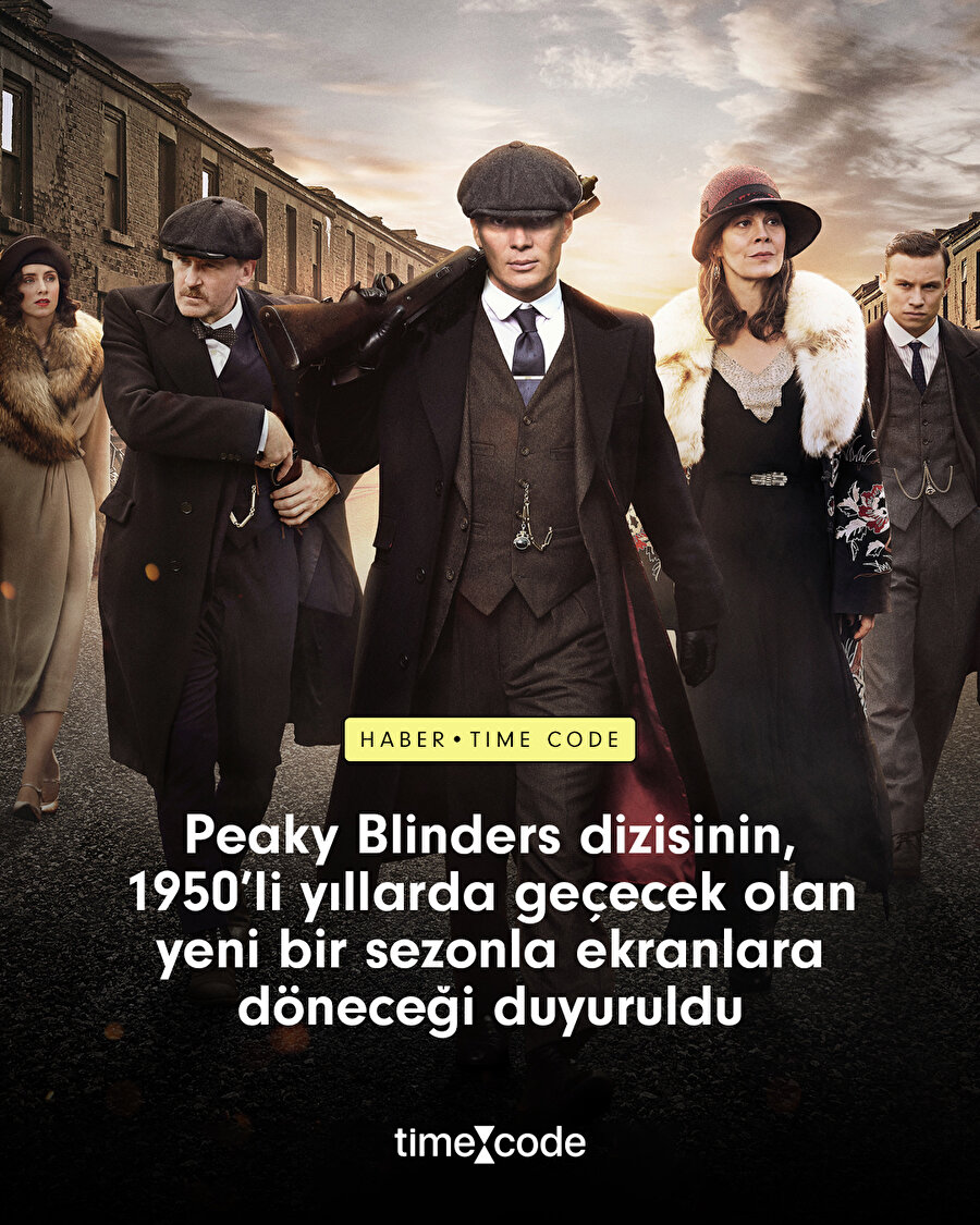 Peaky Blinders dizisi, geri dönüyor