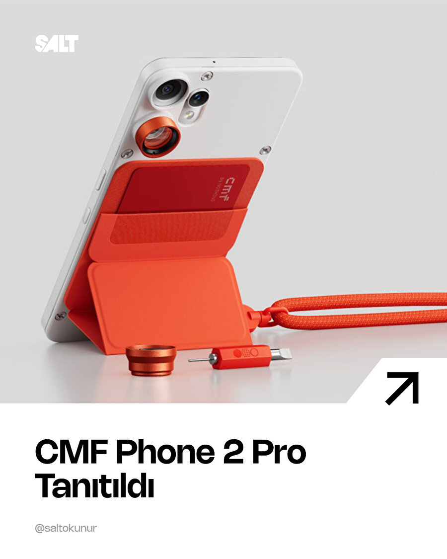 Uygun fiyatıyla öne çıkan CMF Phone 2 Pro tanıtıldı