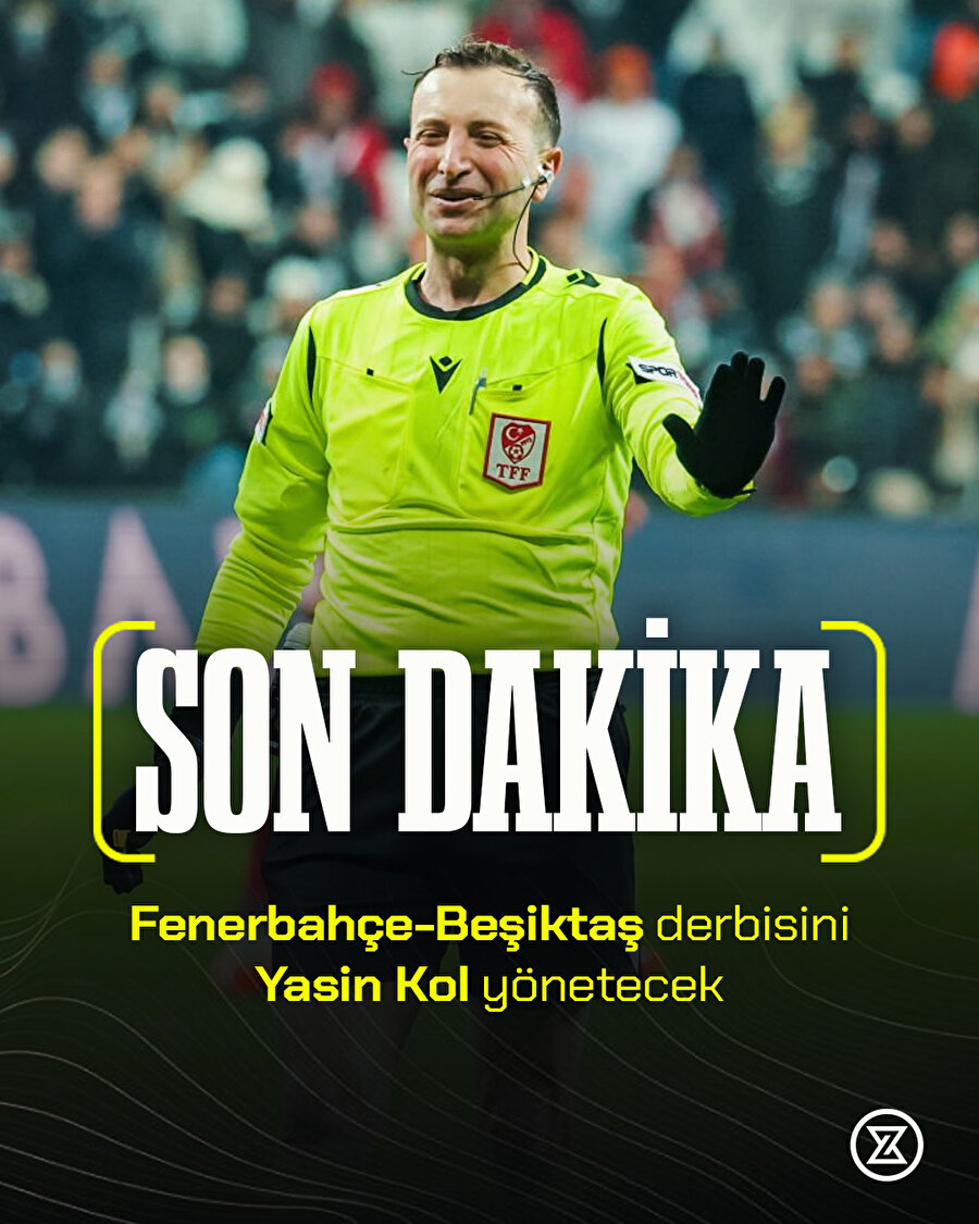 Derbinin hakemi belli oldu