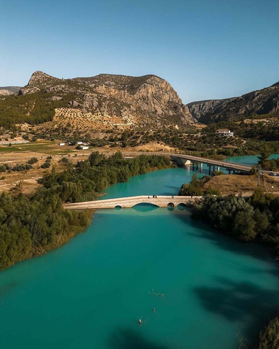 Karaman’ın Selçuklu mirası 3 gözlü Bıçakçı Köprüsü ✨