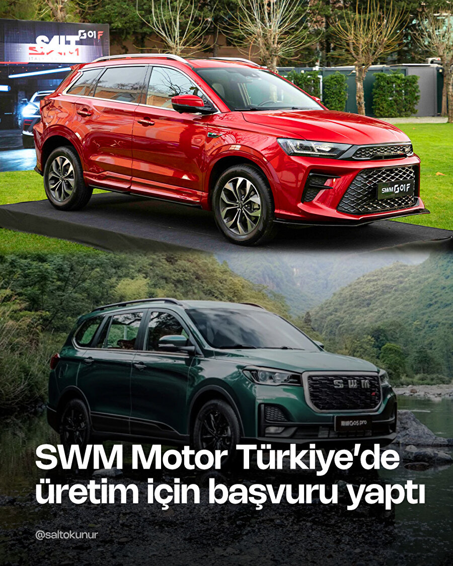 🚘SWM Motor, Türkiye'de üretim yapmak için resmi başvuruda bulundu