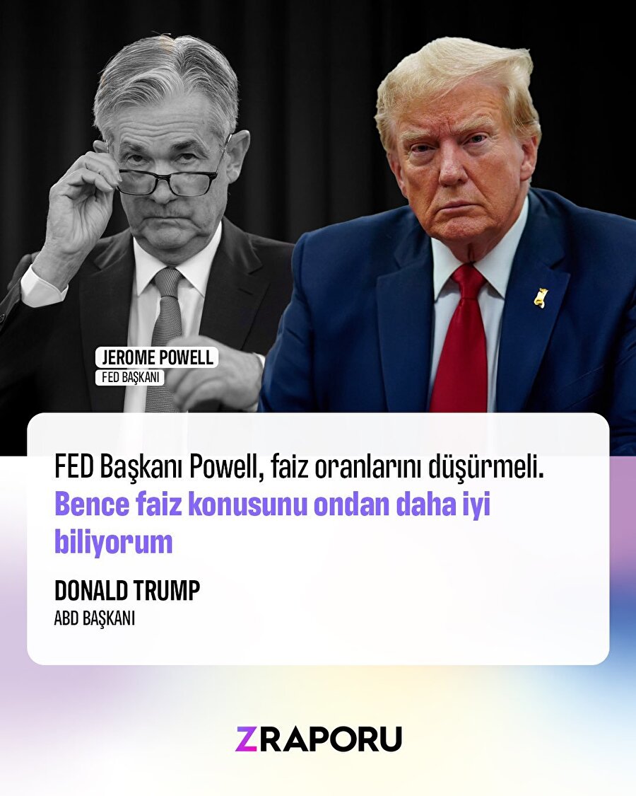 Donald Trump: Faiz işini Powell'dan daha iyi biliyorum