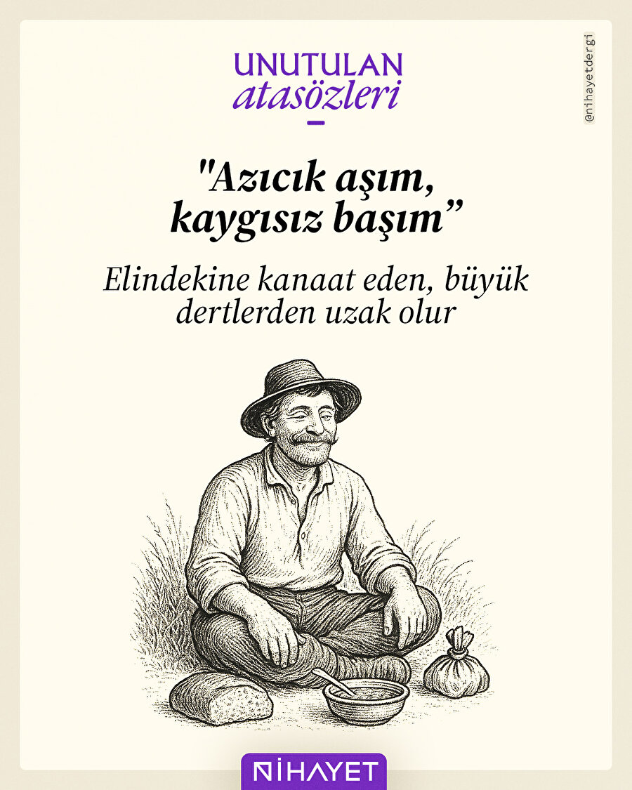🍞 Azıcık aşım, kaygısız başım