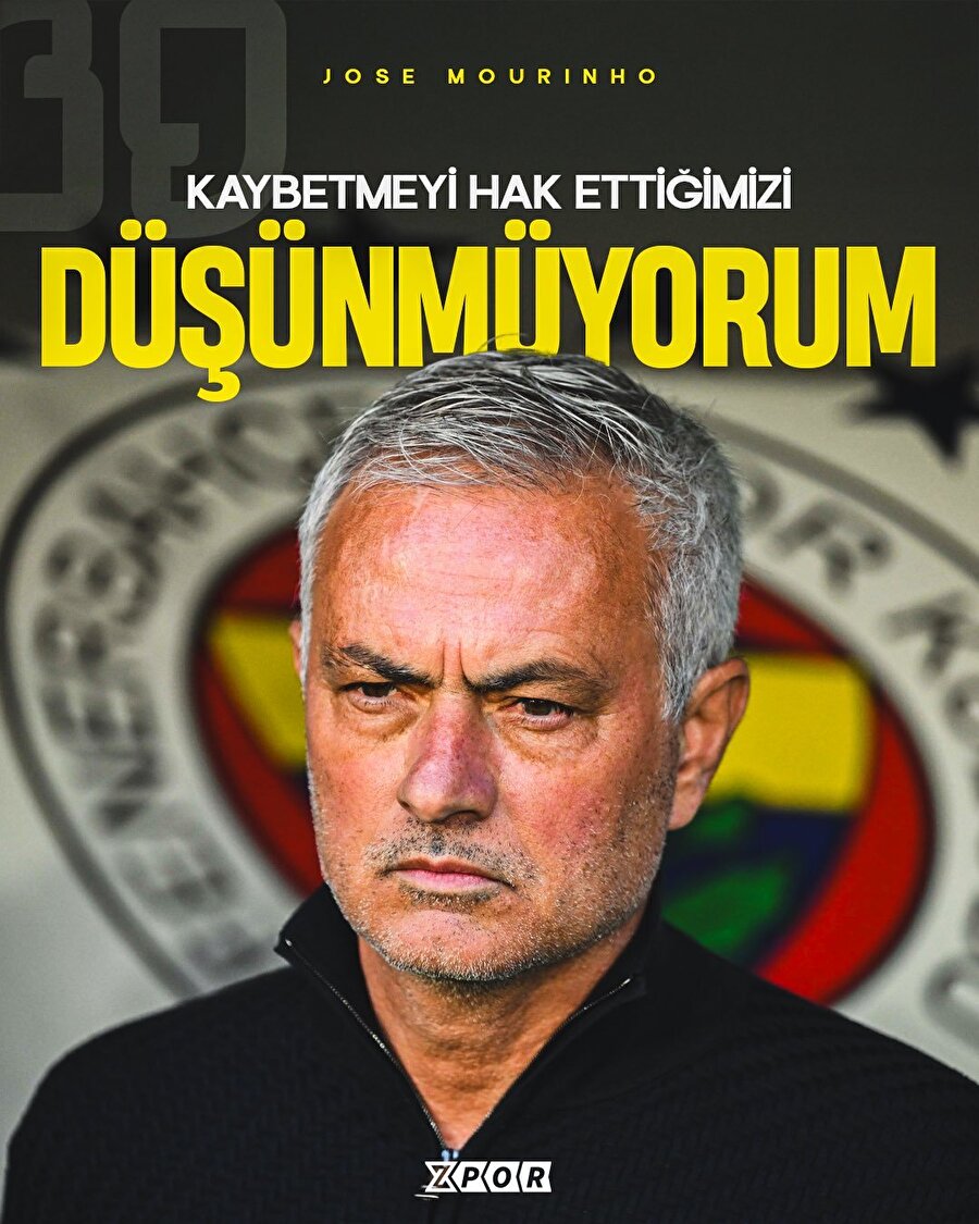 Mourinho’nun maç sonu açıklamaları👀