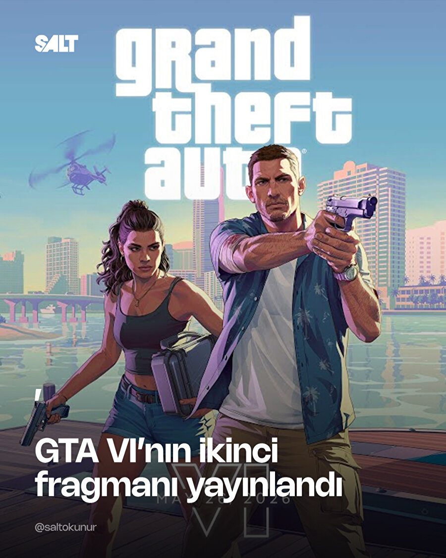 🔴GTA VI'nın ikinci fragmanı yayınlandı