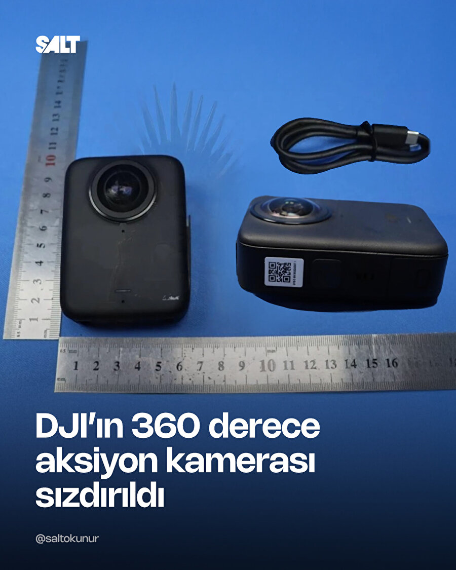 🔵DJI’ın 360 derece aksiyon kamerası sızdırıldı