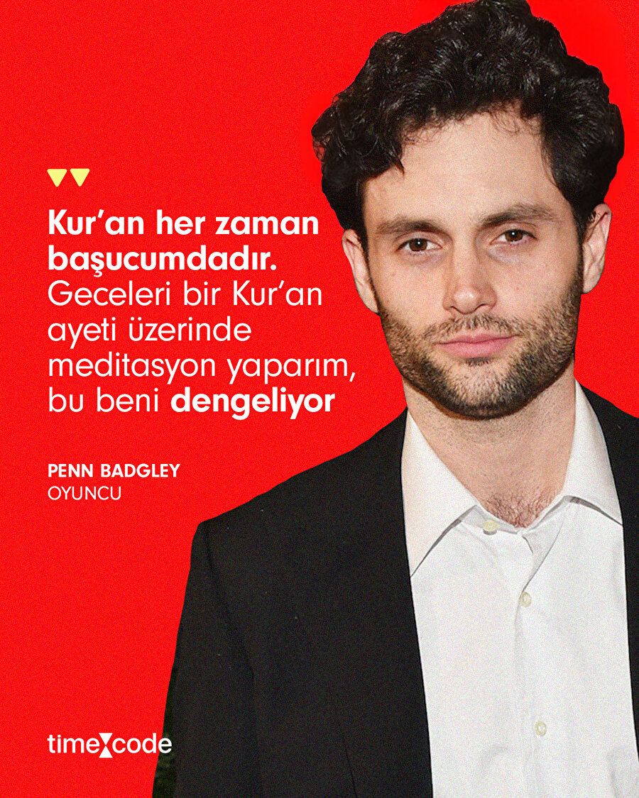 Başarılı oyuncu Penn Badgley'den Kur'an-ı Kerim açıklaması
