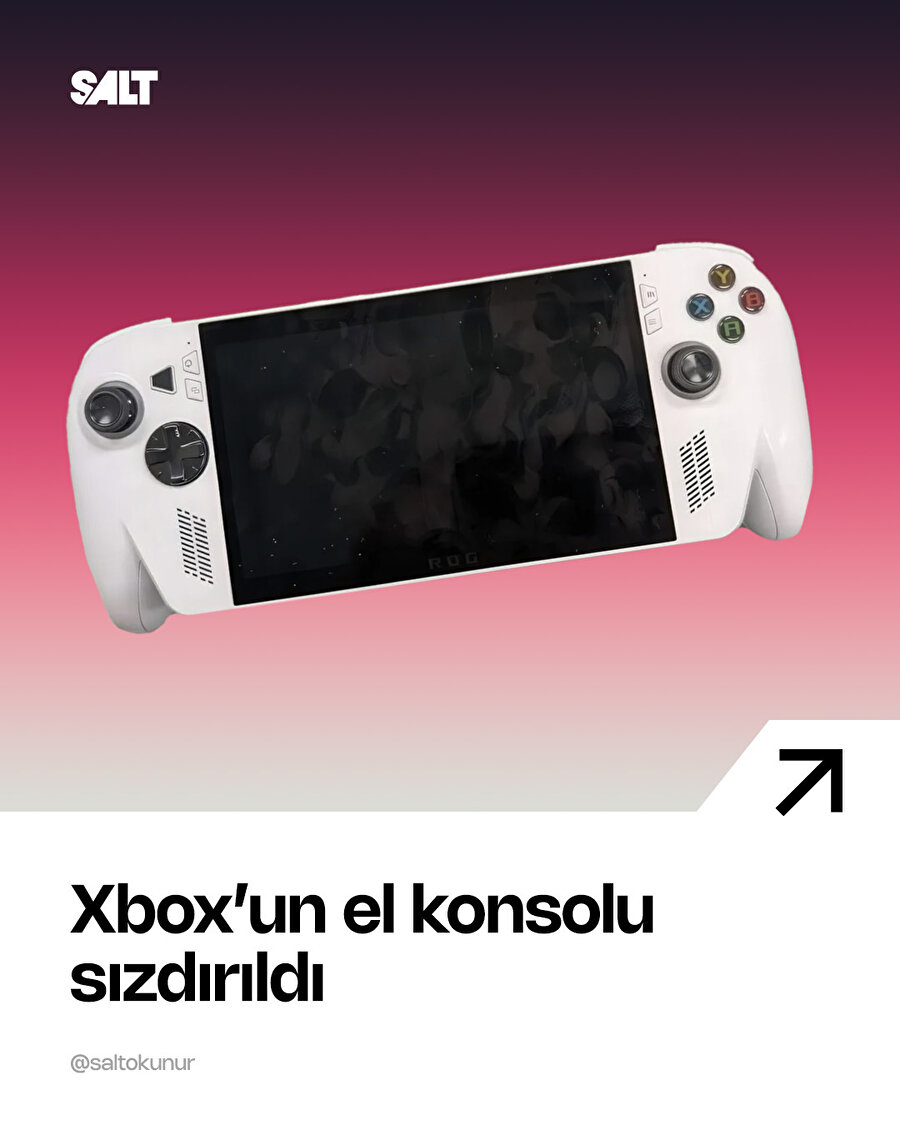 🎮Asus ve Xbox'un birlikte geliştirdiği oyun konsolu ortaya çıktı