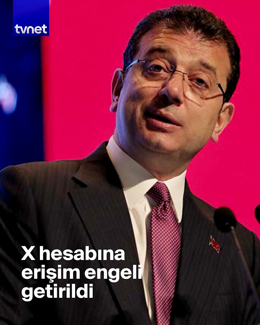 İmamoğlu'nun X hesabına erişim engeli