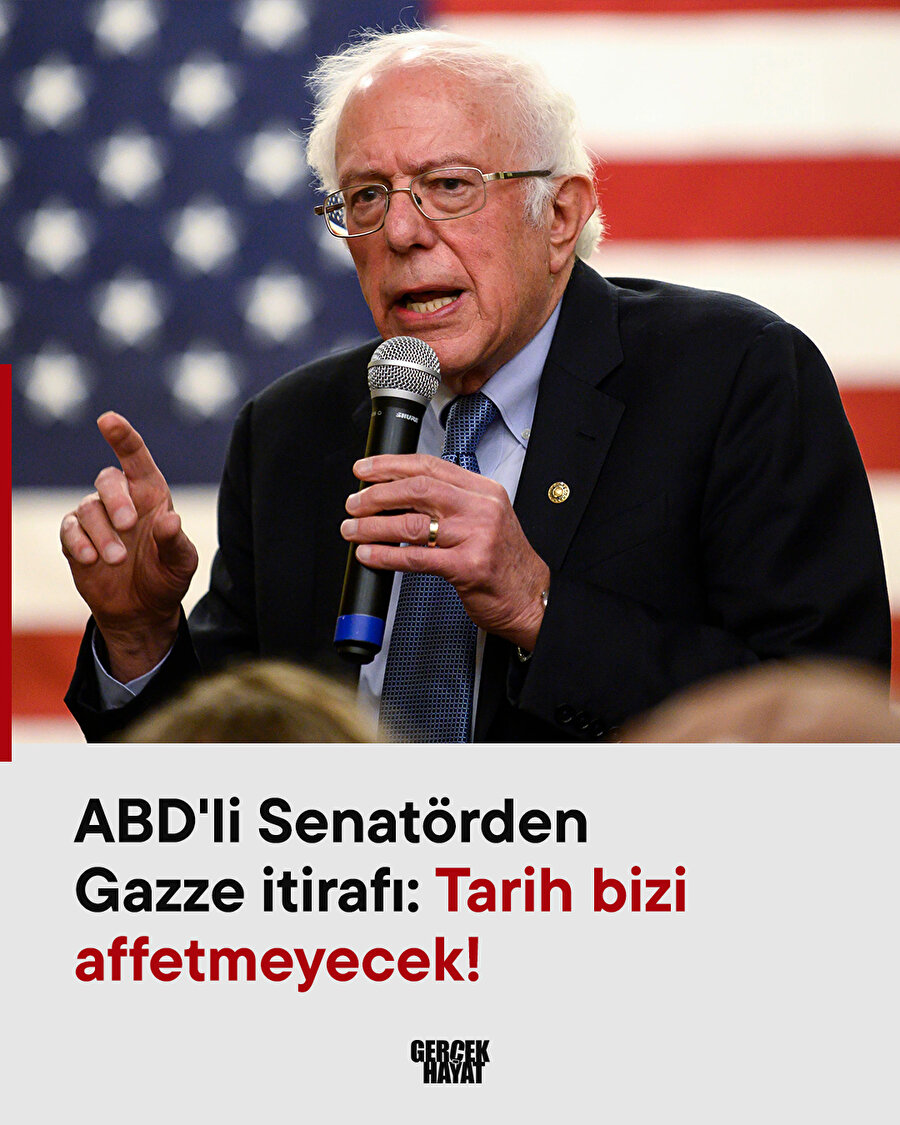 ABD'li Senatörden Gazze itirafı: Tarih bizi affetmeyecek!
