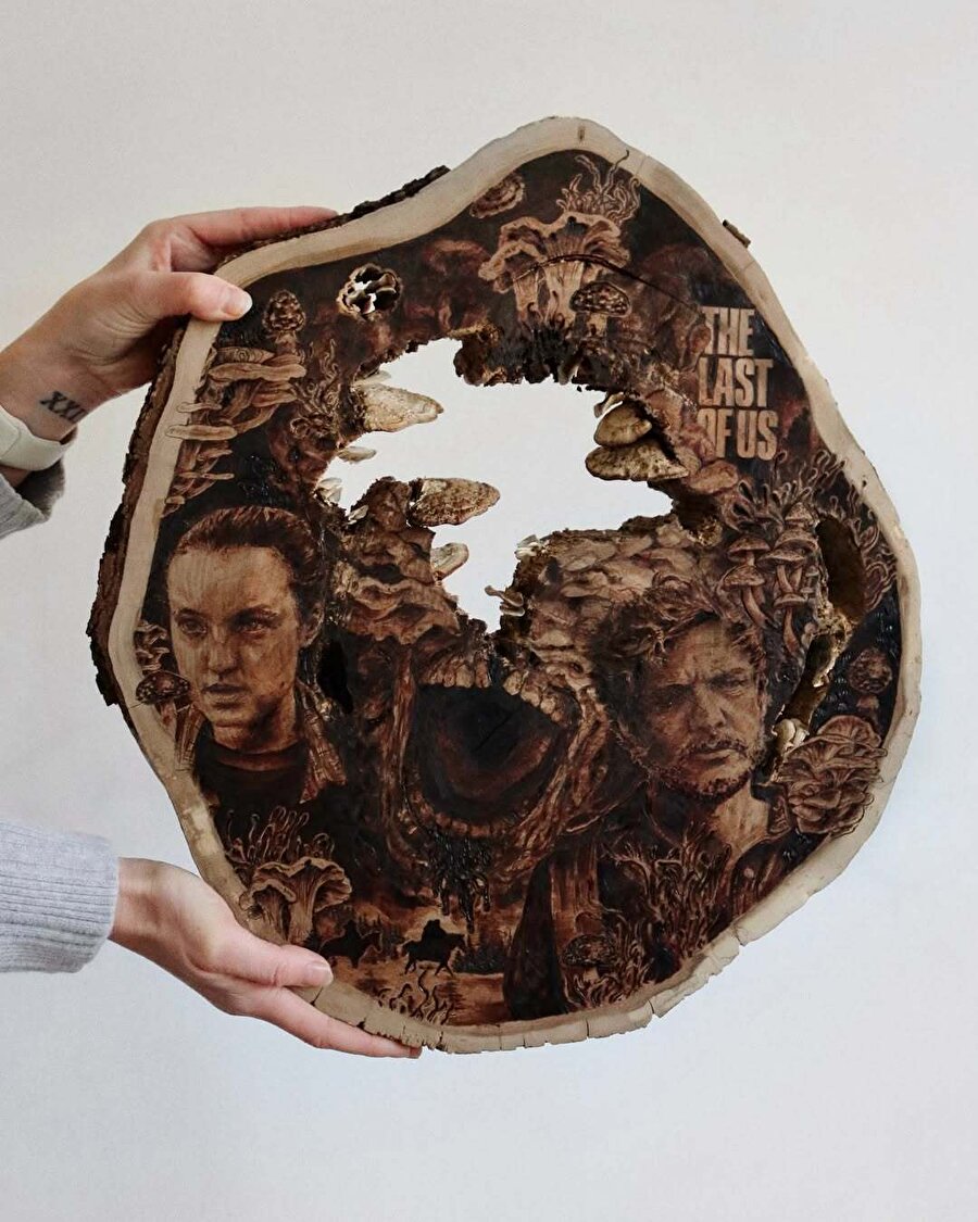 Ahşap üzerindeki sanat 🪵