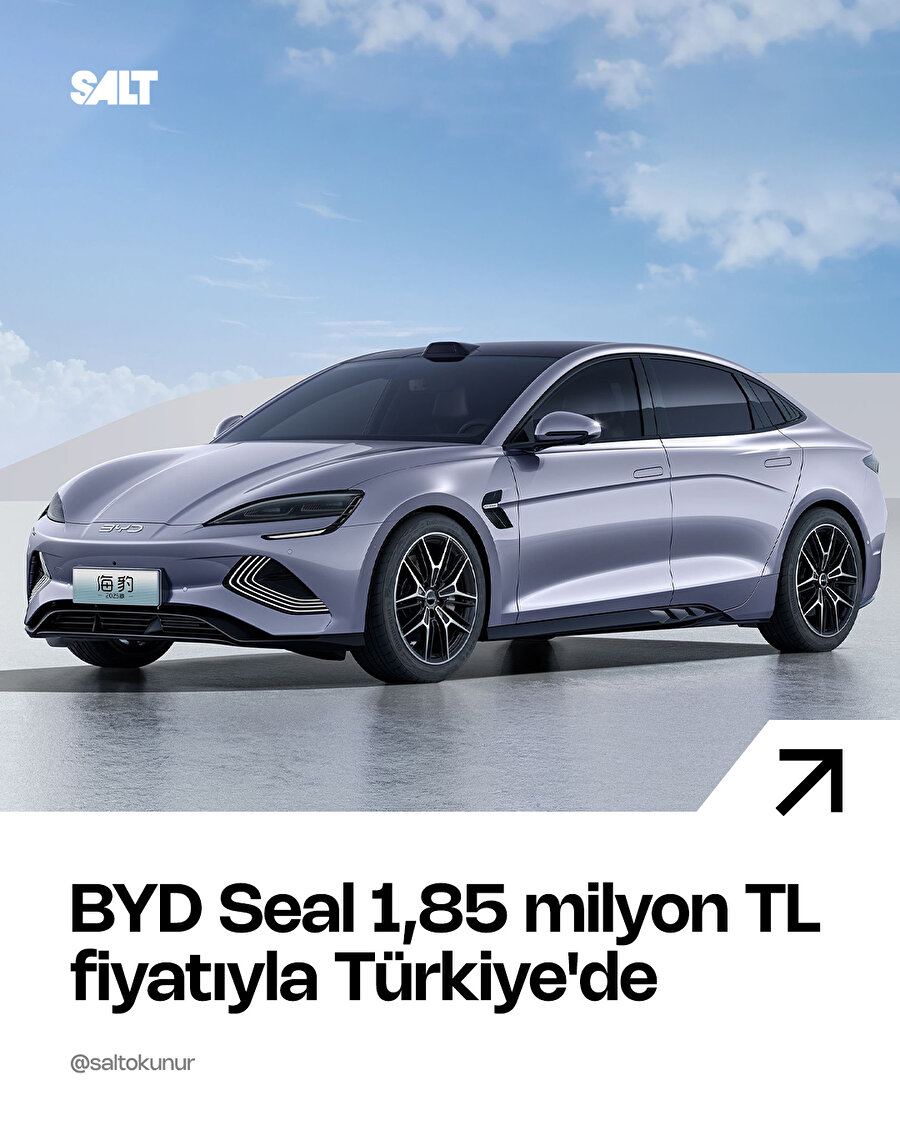 🔵BYD Seal Türkiye özel paketiyle geldi