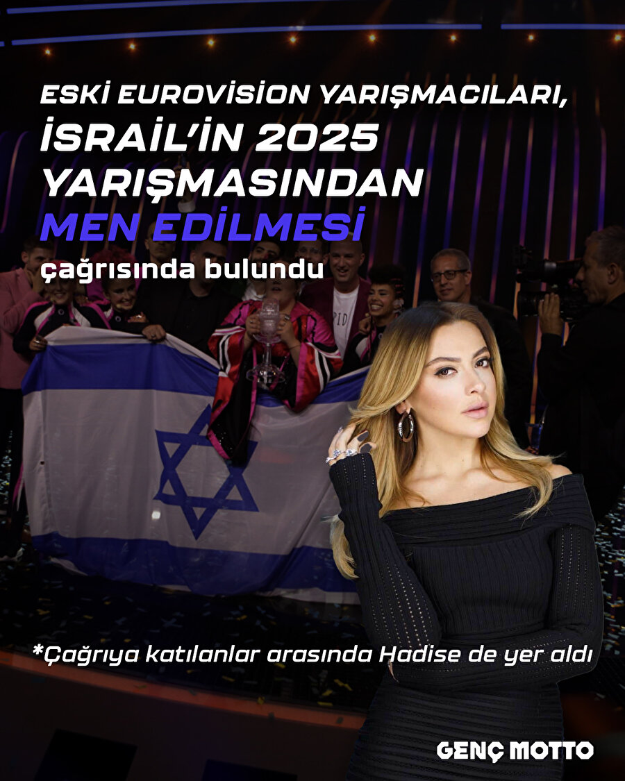 Eski Eurovision yarışmacılarından İsrail'e protesto