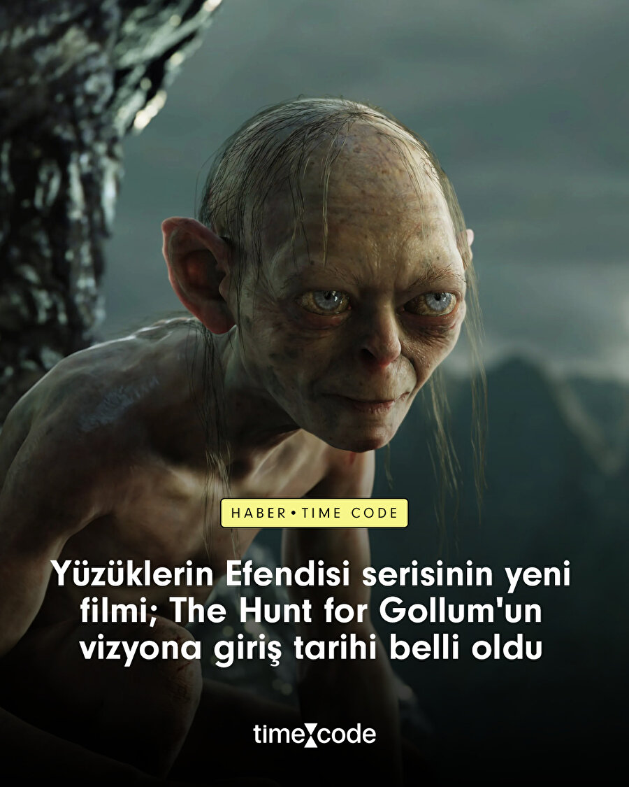 Yüzüklerin Efendisi serisinin yeni filmi; The Hunt for Gollum'un vizyon tarihi açıklandı