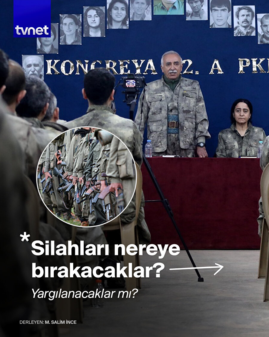 Silahları nereye bırakacaklar?