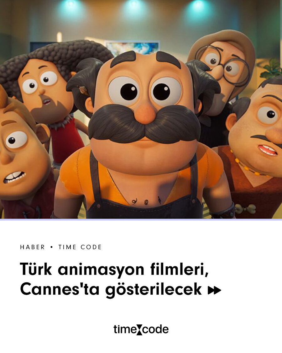 Türk animasyonları Cannes'ta yer alacak