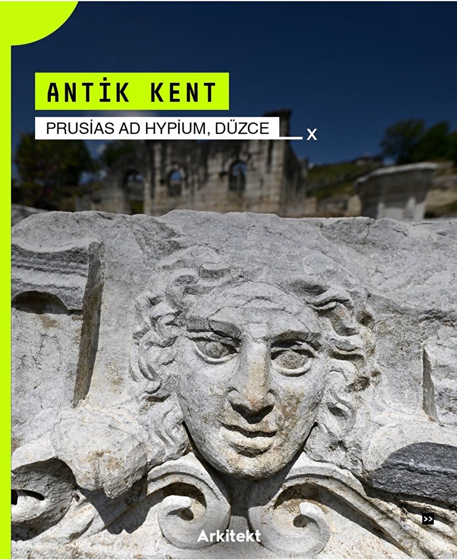 Düzce’nin Konuralp Mahallesi’nde yer alan Prusias ad Hypium Antik Kenti 