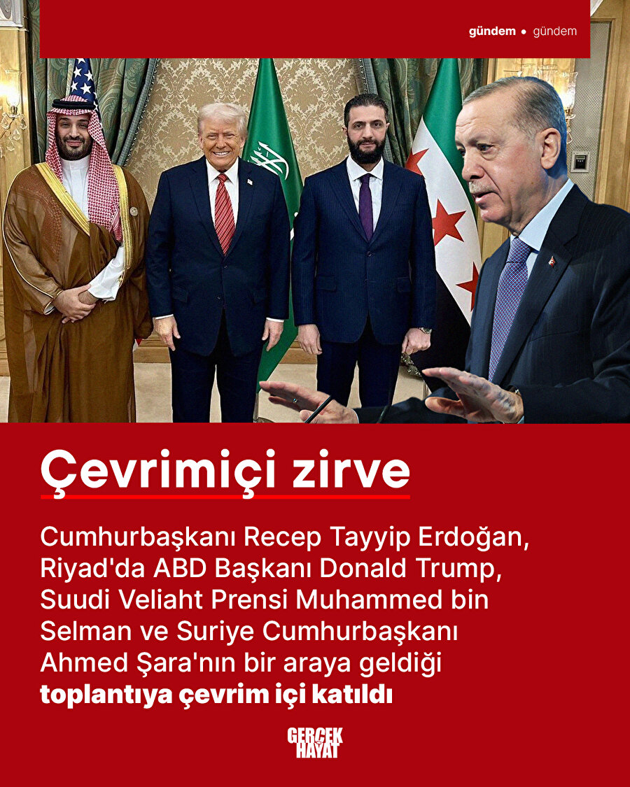 Çevrimiçi Zirve - Türkiye-ABD-Suudi Arabistan-Suriye dörtlü toplantısı yapıldı