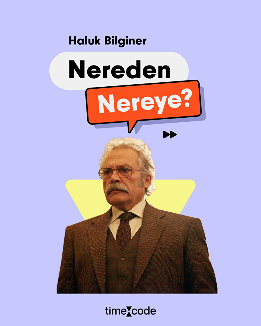Nereden Nereye serisinin ilk konuğu; Haluk Bilginer