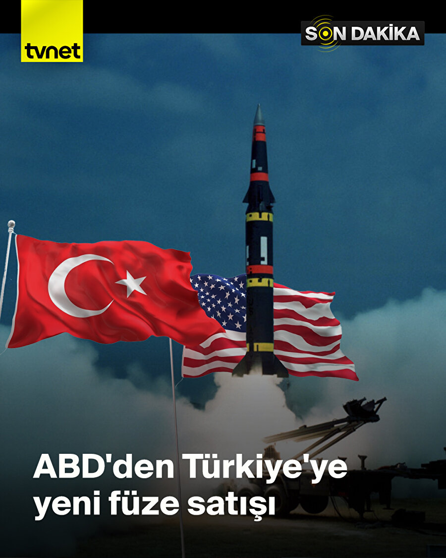 Pentagon duyurdu: Türkiye'ye 225 milyon dolarlık orta menzilli füze satışı onaylandı