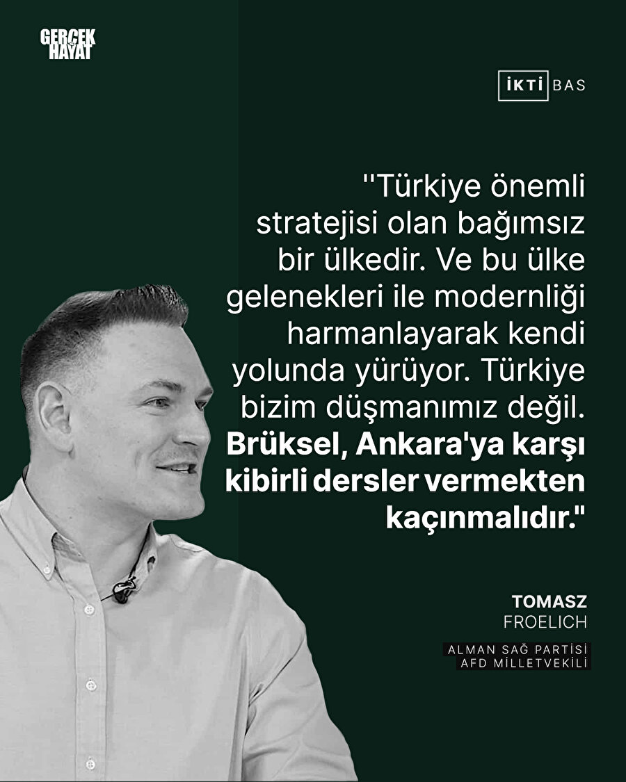 ''Brüksel, Ankara'ya karşı kibirli dersler vermekten kaçınmalıdır''