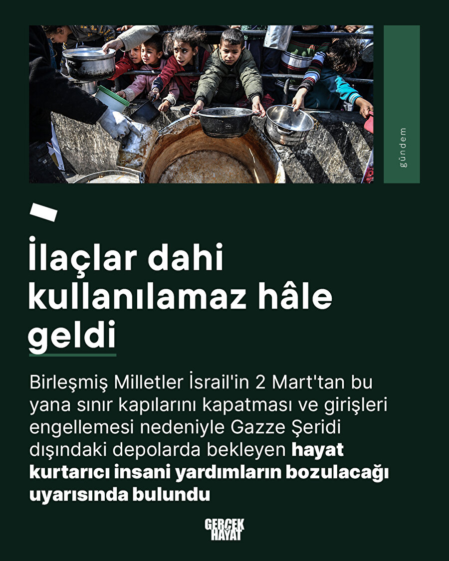 İlaçlar dahi kullanılamaz hâle geldi