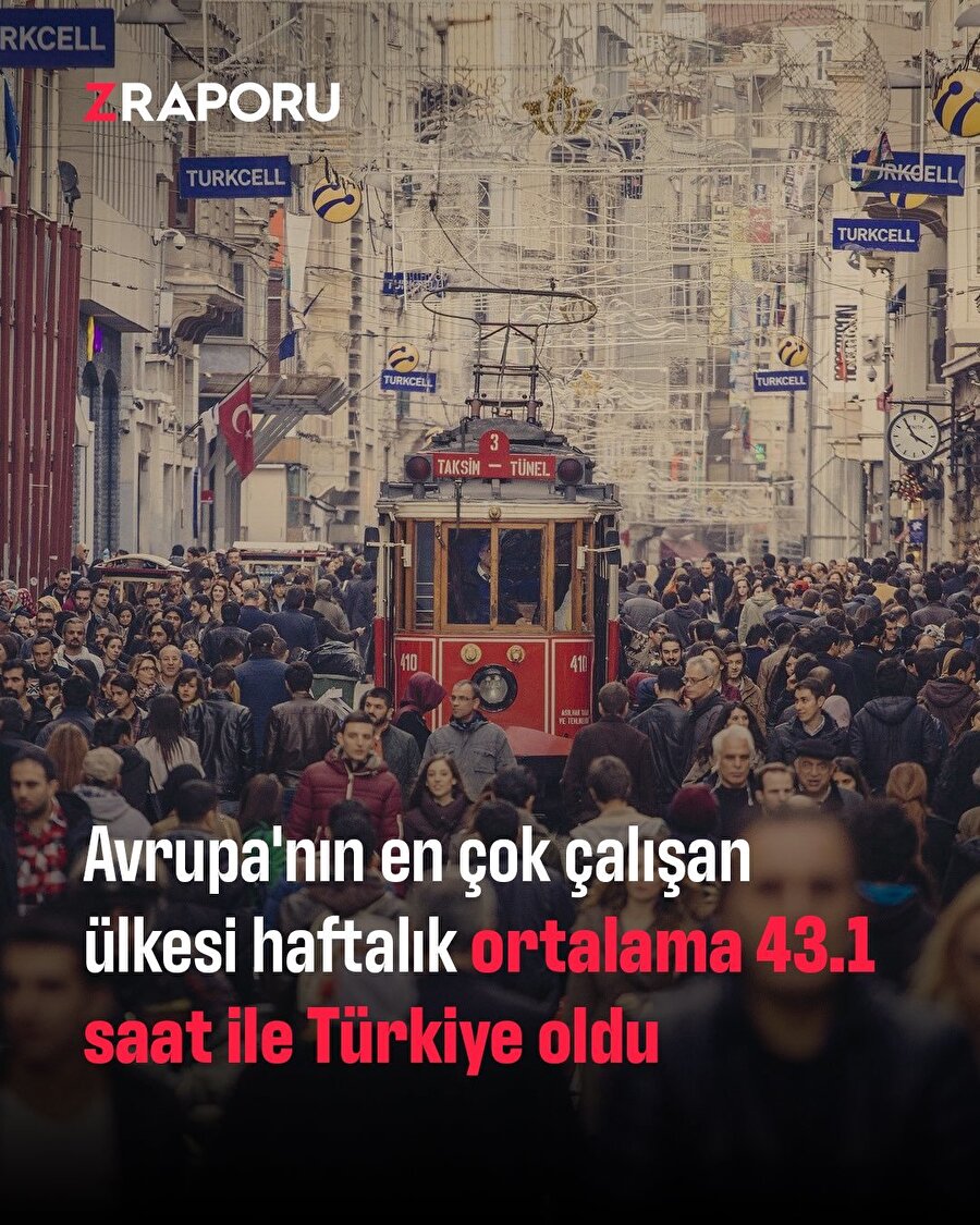 Avrupanın en çalışkan ülkesiyiz