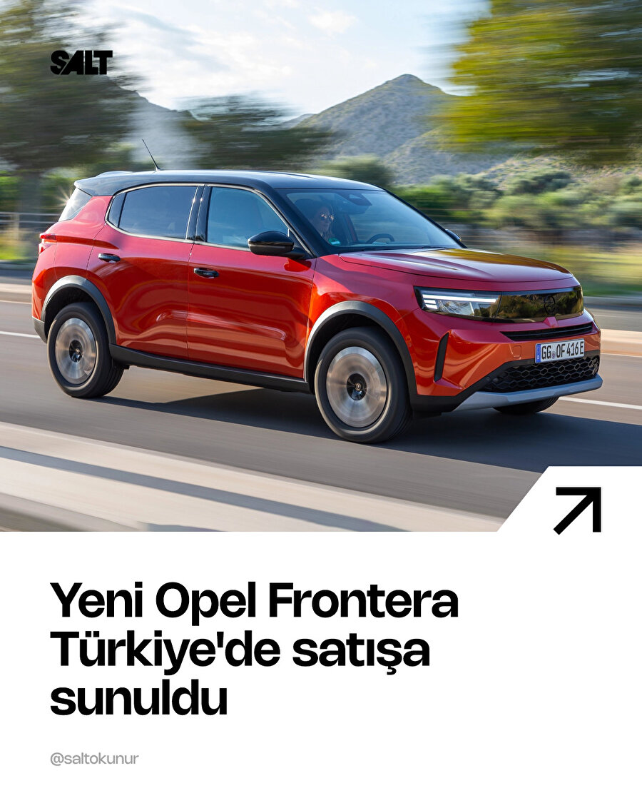 🚗Opel Frontera'nın fiyatı belli oldu