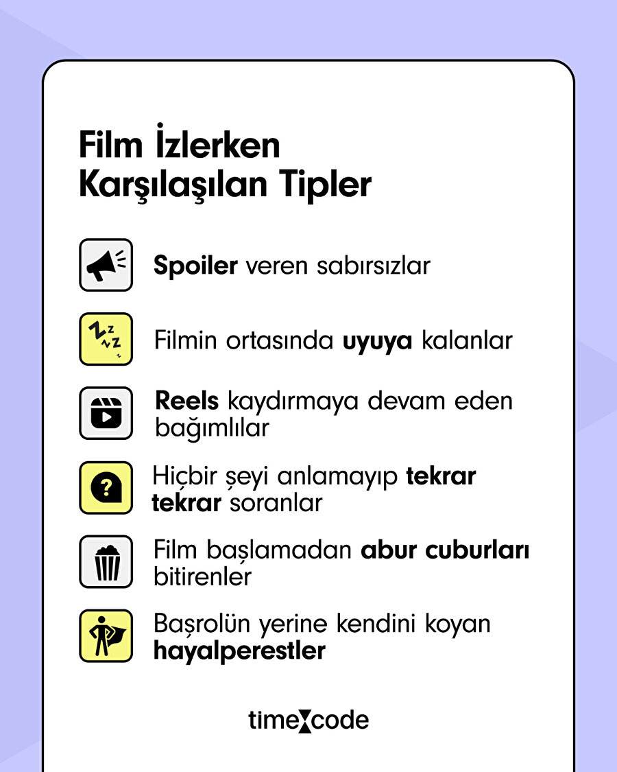 Sen hangi tip izleyicisin?