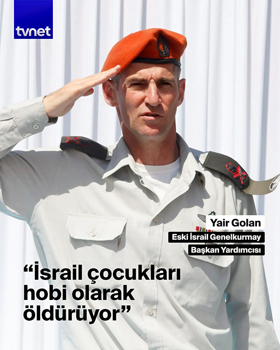 Eski İsrailli komutan soykırımı itiraf etti