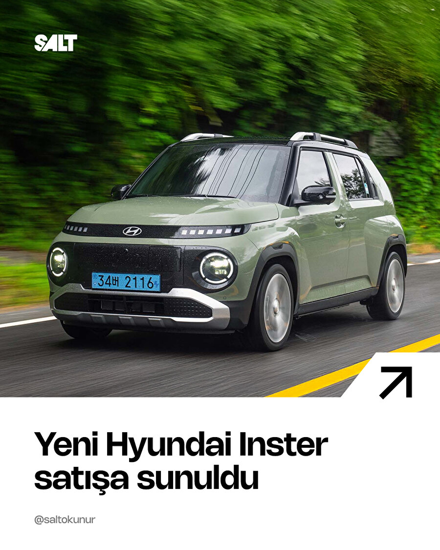 🔵Hyundai Inster tanıtıldı 