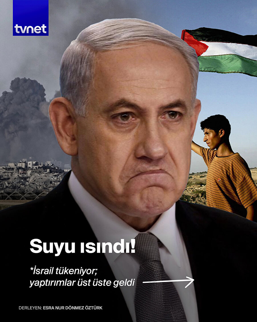 İşgalci İsrail’e tepkiler artıyor