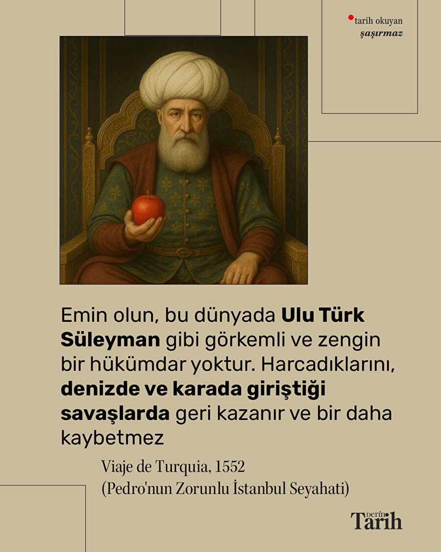 Bir İspanyol'un gözünden Kanuni Sultan Süleyman