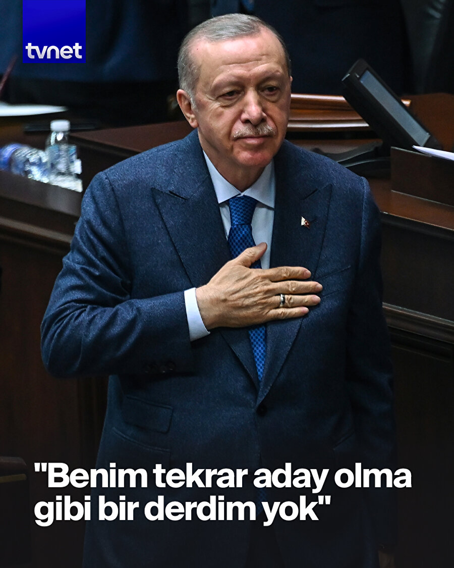 Erdoğan: Tekrar seçilme veya aday olma gibi bir derdim yok