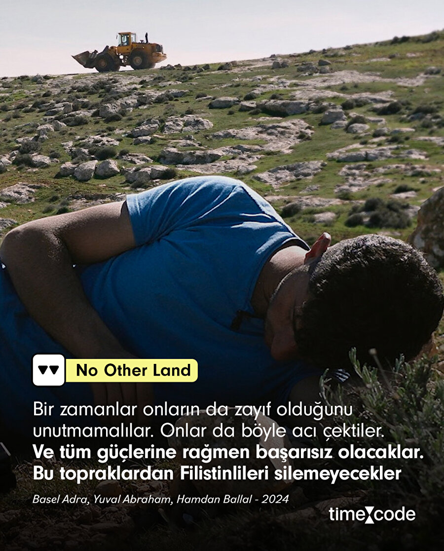 No Other Land filminden alıntı