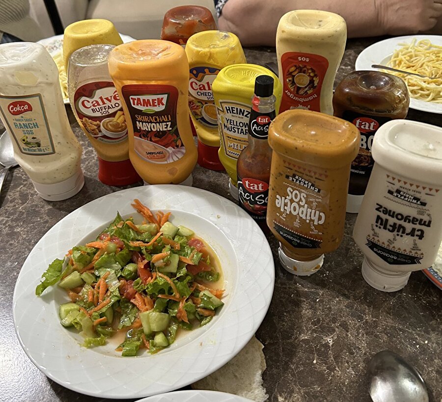 Bizim sos bağımlılığı şu seviyede