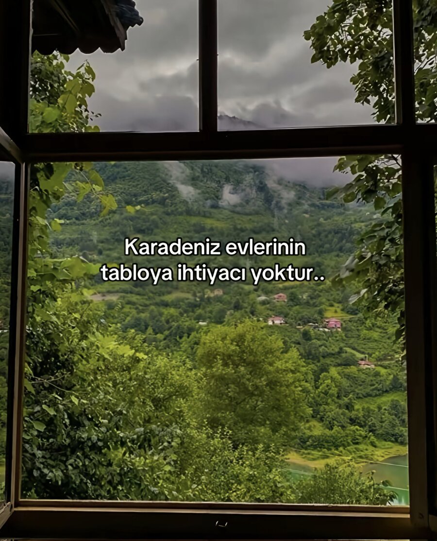 Karadeniz evlerinde neden tablo yoktur?