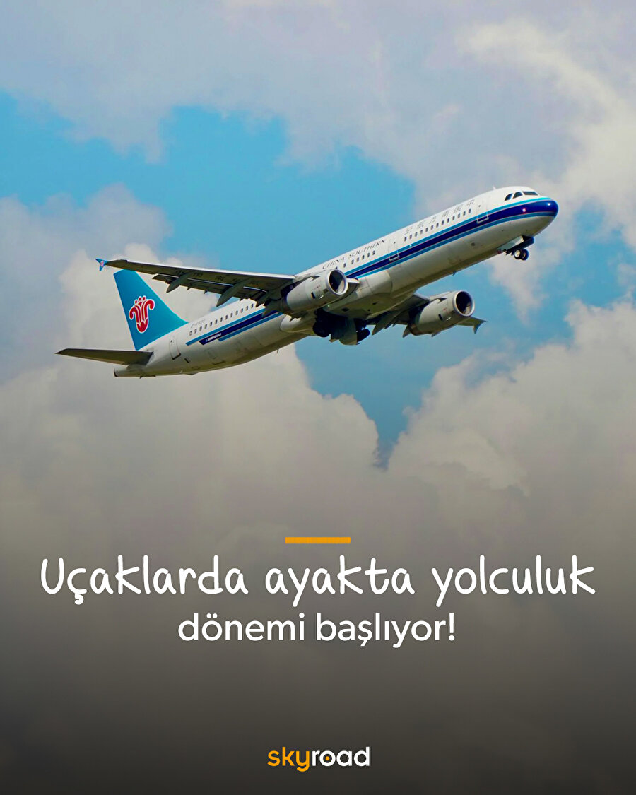 Uçaklarda ayakta yolculuk dönemi başlıyor! 🛫