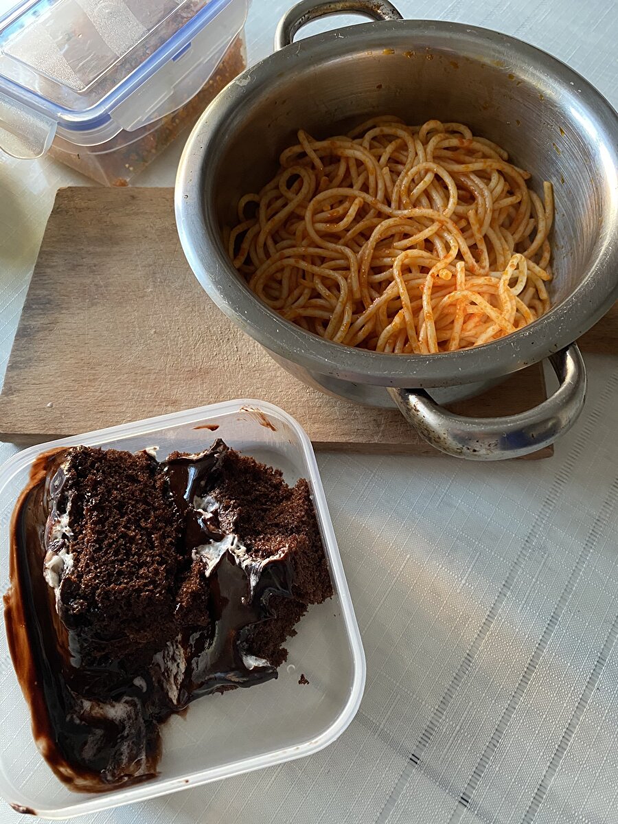 Diyete başladığım gün akşam menüm