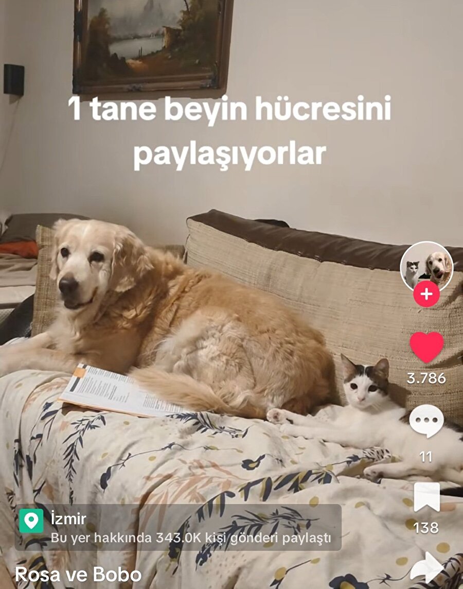 En yakın arkadaşımla ben 
