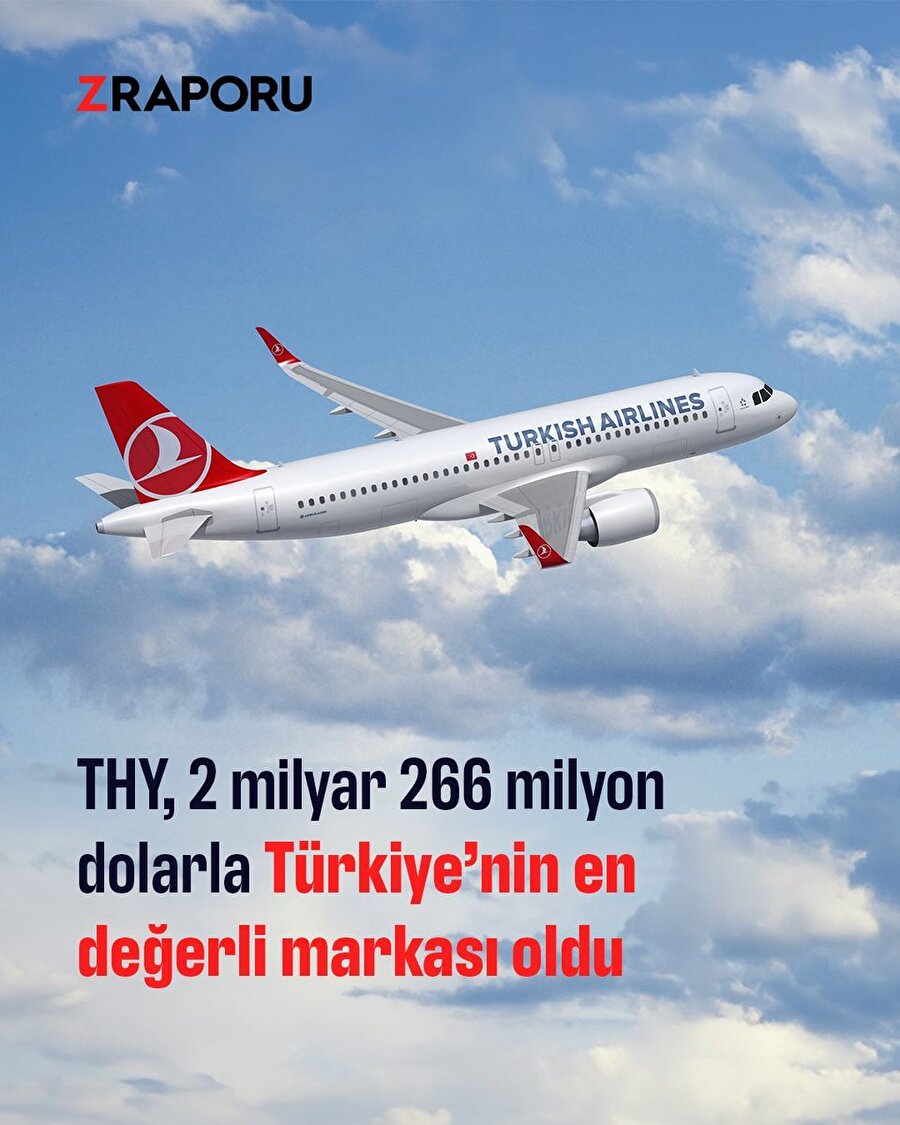 THY Türkiye'nin en değerli markası oldu 