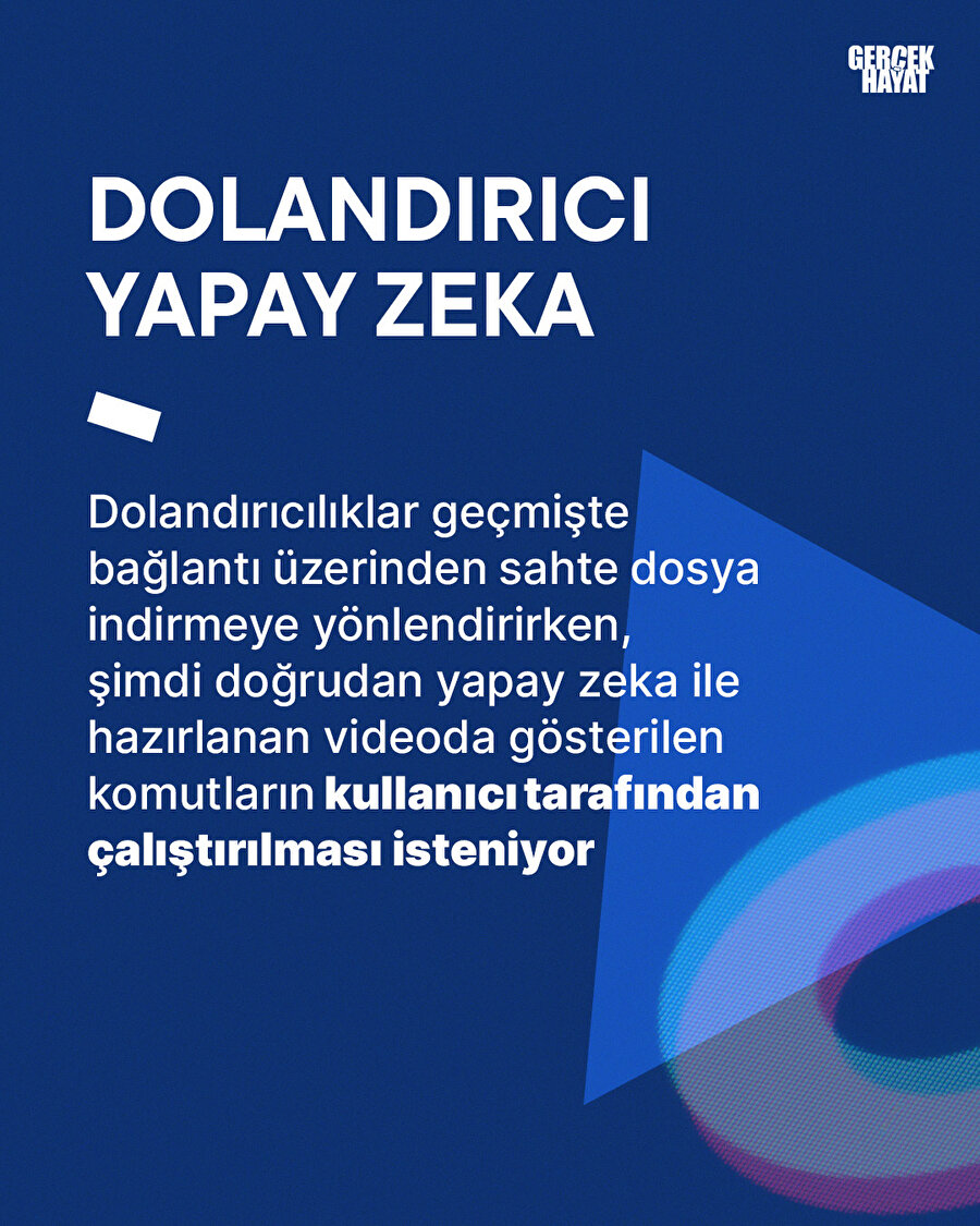 Dolandırıcı yapay zeka