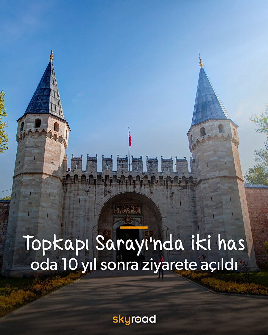 Topkapı Sarayı'nda iki has oda 10 yıl sonra ziyarete açıldı 🙌