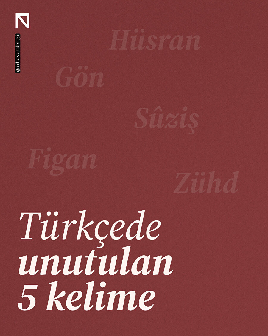 Türkçede unutulmuş 5 kelime