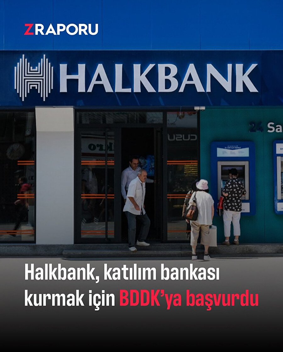 Halkbank katılım bankası kurmak için BDDK'ya başvurdu 