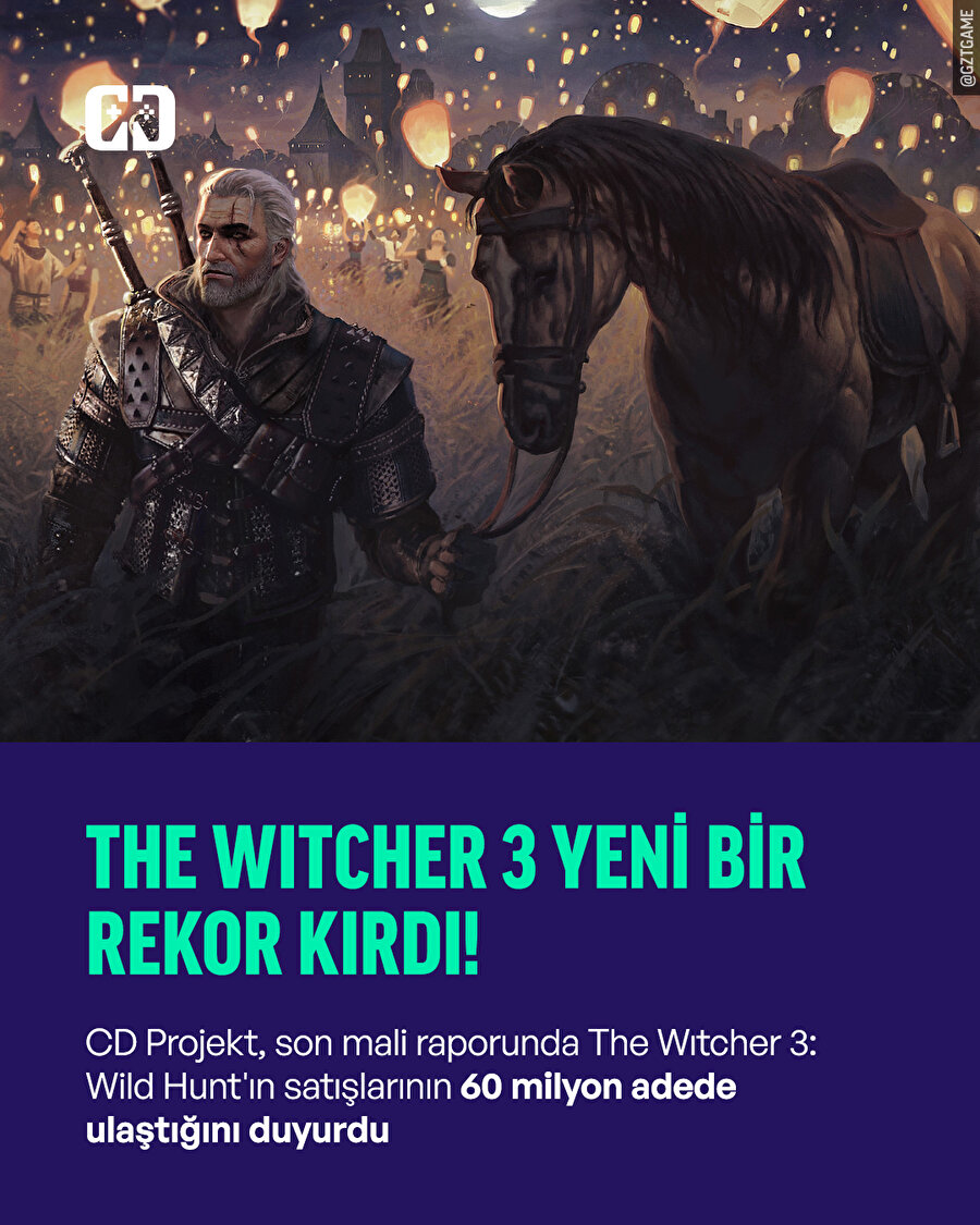 Wticher 3 yeni bir rekor kırdı!