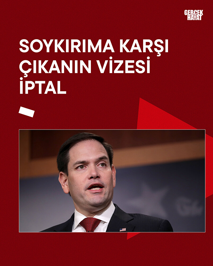 Soykırıma karşı çıkanın vizesi iptal