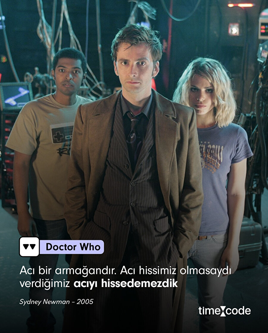 Doctor Who dizisinden alıntı