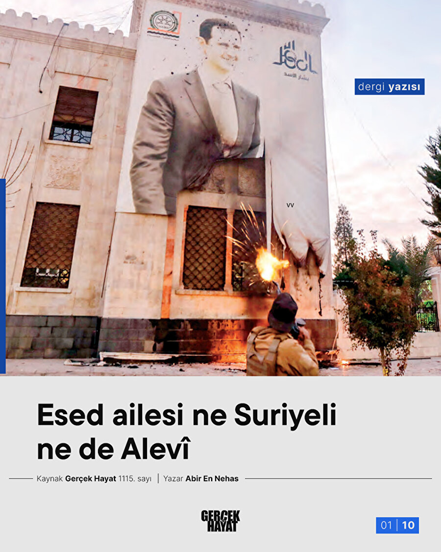 Esed ailesi ne Suriyeli ne de Alevî